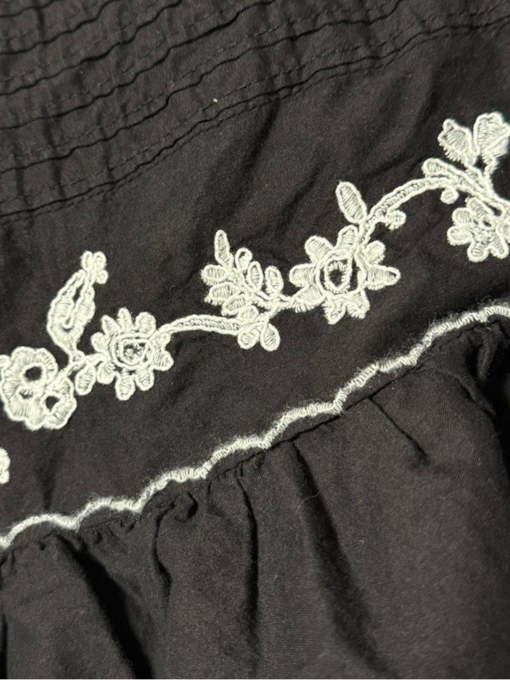 Long Floral Maxi Skirt- Size Medium - Picture 2 of 4
